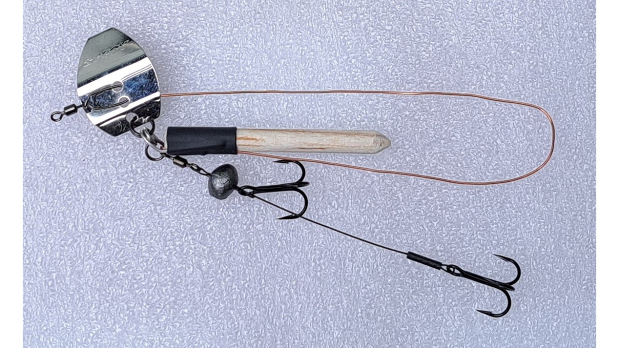 fishingglue Predator System 08-11 cm; Model: BALSA Chatter Blade