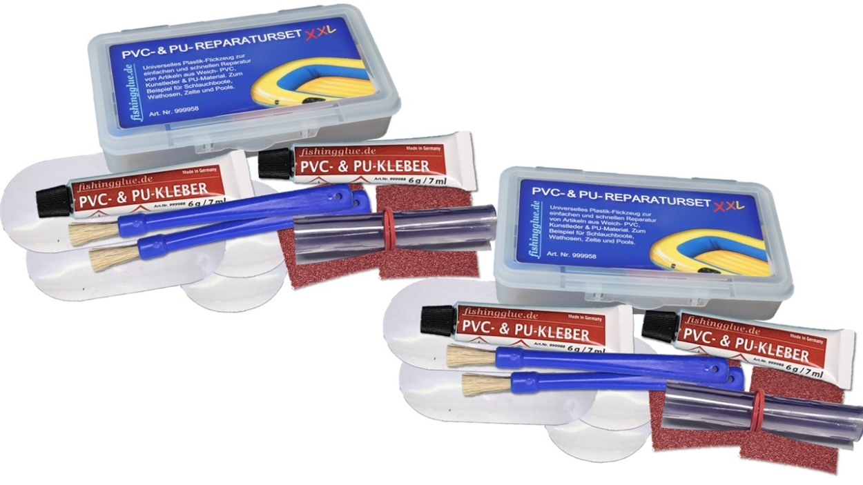 2-Pack PVC-& PU-REPAIR KIT XXL