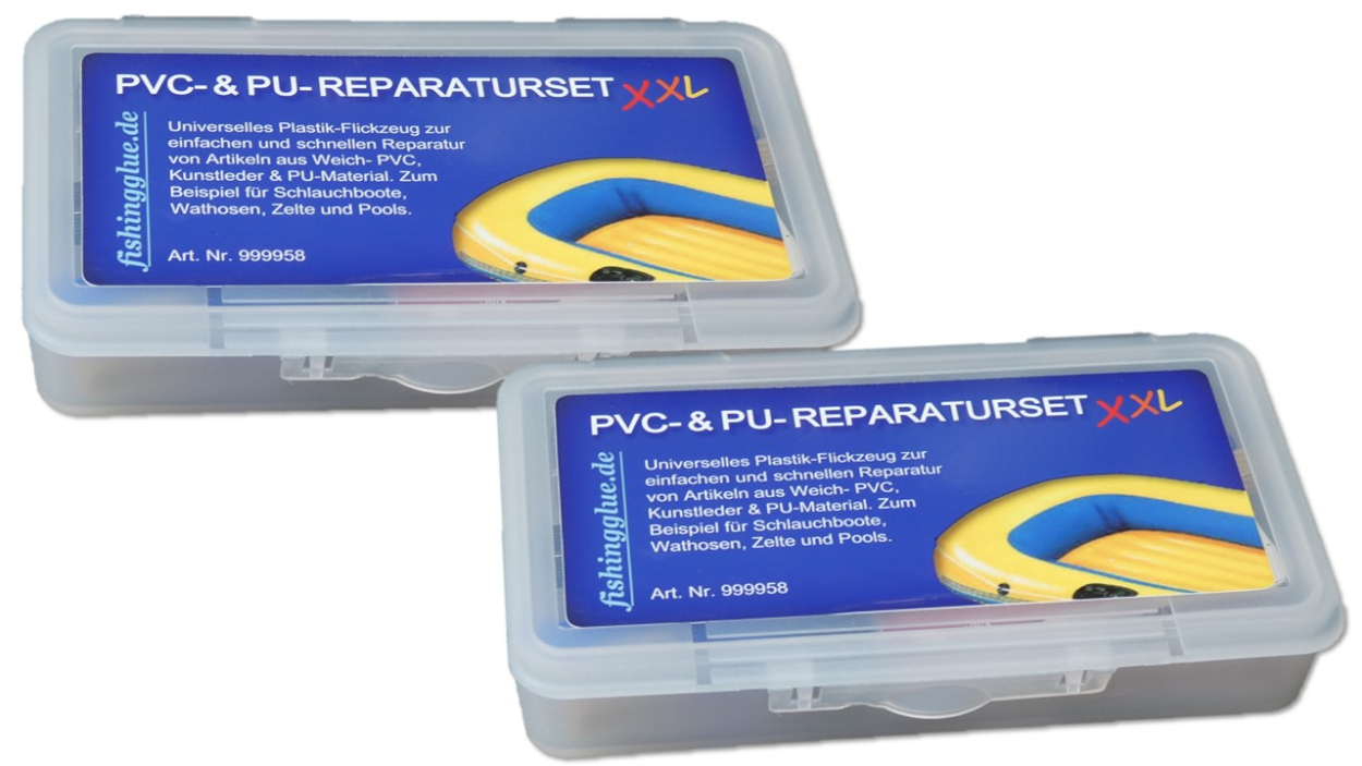 Preview: 2er-Pack PVC-& PU-REPARATUR-SET XXL