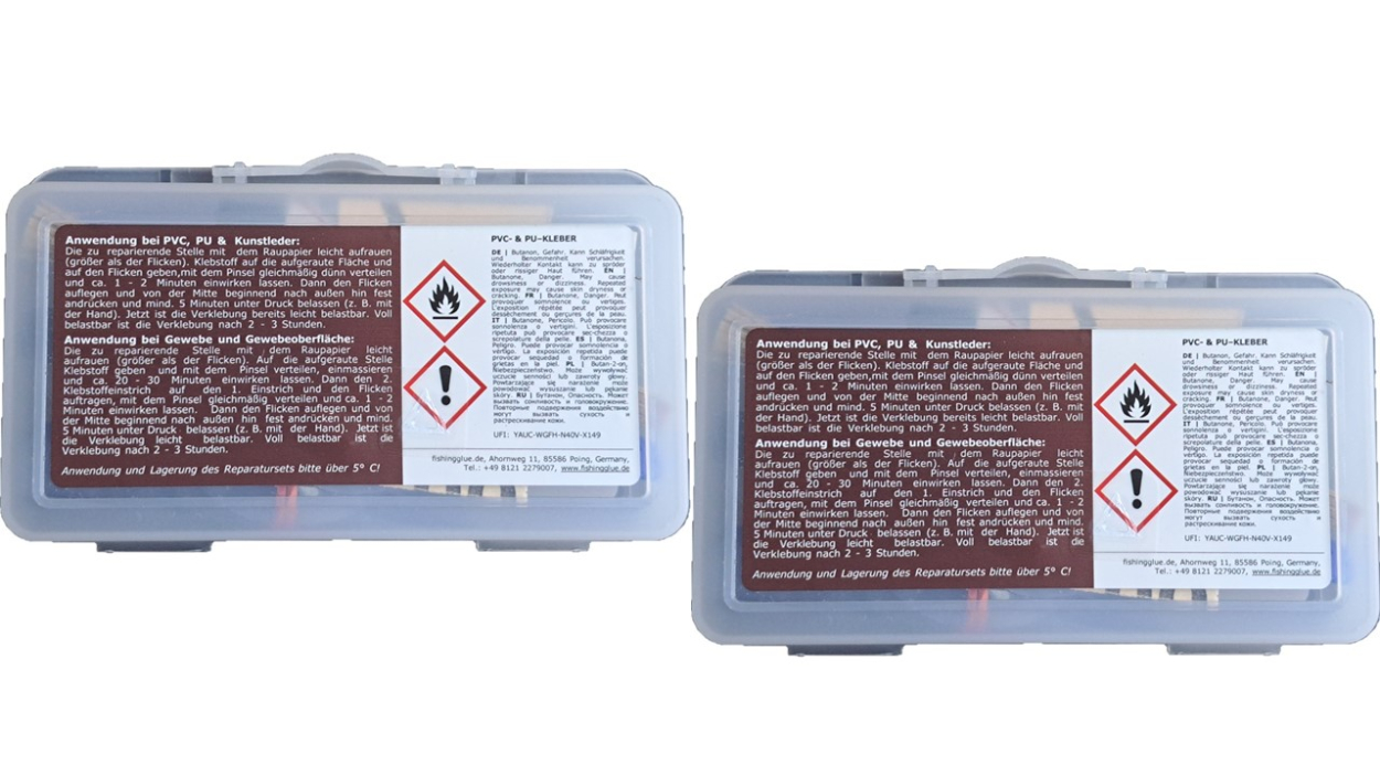 2-Pack PVC-& PU-REPAIR KIT XXL