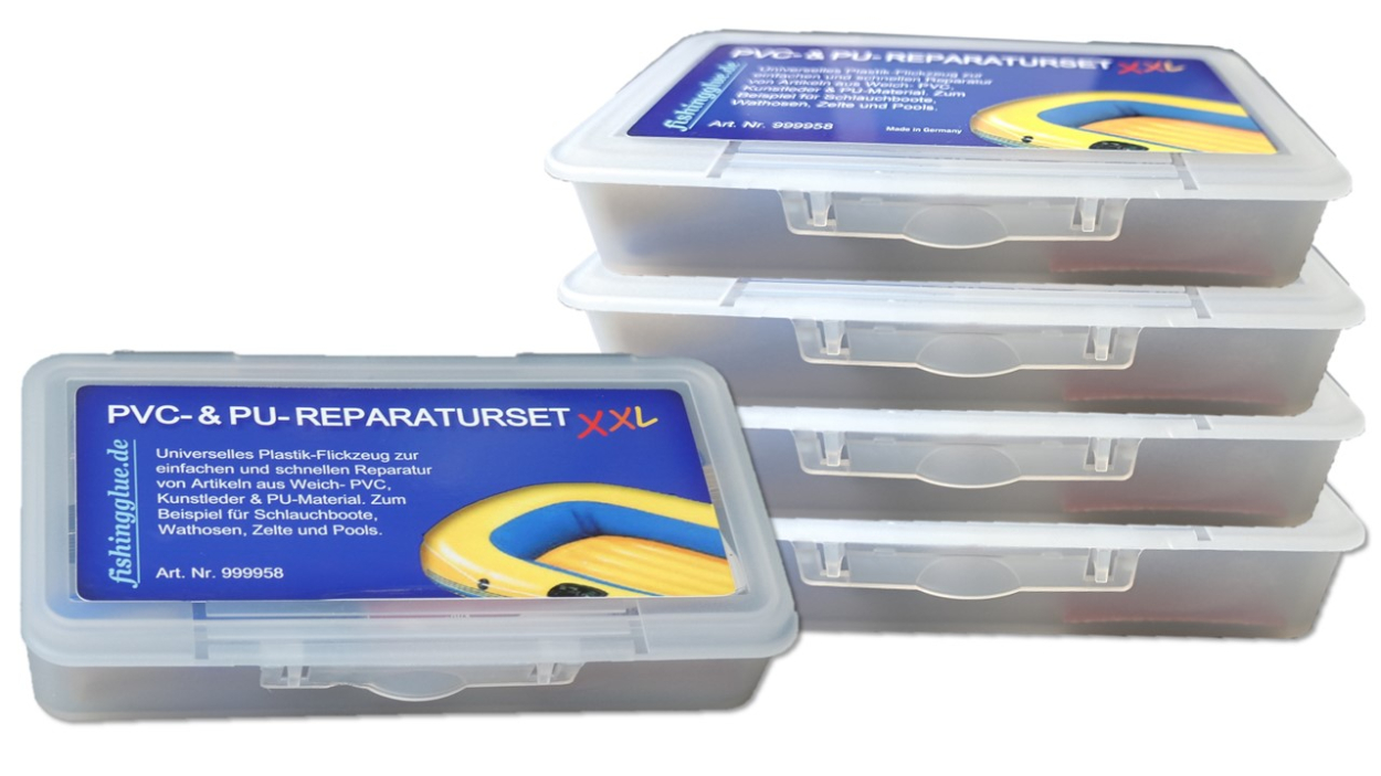 5er-Pack PVC-& PU-REPARATUR-SET XXL