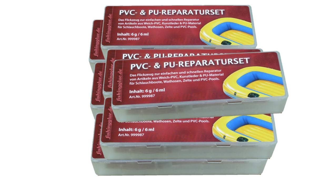 10er-Pack PVC-& PU-REPARATUR-SET