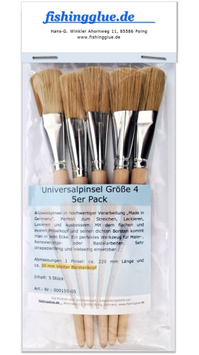 5 Pieces-Pack Universal Brush Size 4