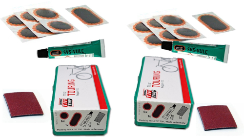 2er-Pack REMA TIP TOP Fahrrad- Flickzeug / Reparatur-Set TT 02 Tour