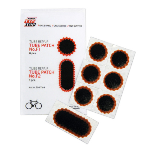 REMA TIP TOP Flicken-Set TT02, 6 x Gr. F1 und 1 x Gr. F2