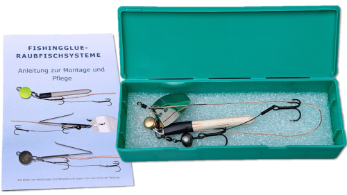 fishingglue Predator System 08-11 cm; Model: BALSA Chatter Blade