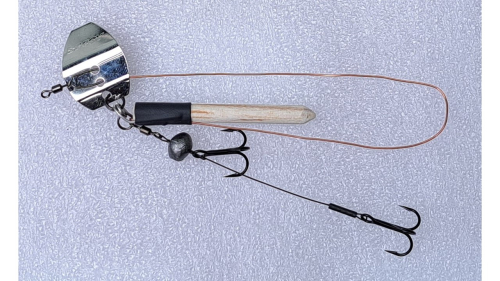 fishingglue Predator System 08-11 cm; Model: BALSA Chatter Blade