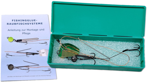 fishingglue Predator System 11-14 cm; Model: WIRE Chatter Blade