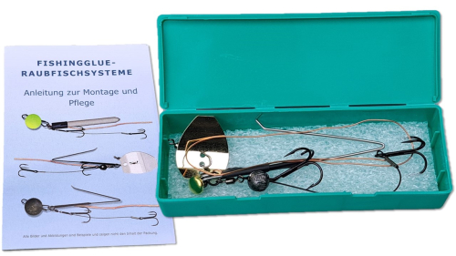 fishingglue Predator System 14-16 cm; Model: WIRE Chatter Blade