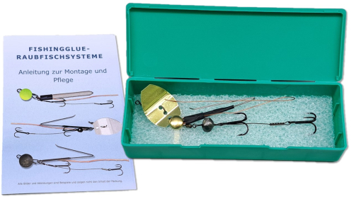 fishingglue Predator System 08-11 cm; Model: WIRE Chatter Blade