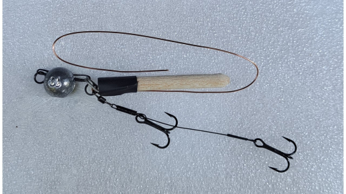 fishingglue-Raubfischsystem 08-11 cm; Modell: BALSA Bleikopf