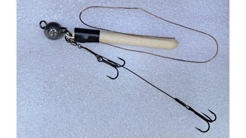 fishingglue-Raubfischsystem 14-16 cm; Modell: BALSA Bleikopf