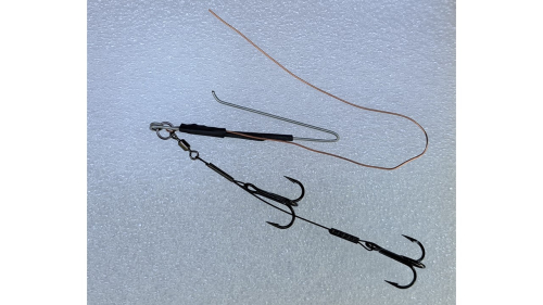 fishingglue-Raubfischsystem 08-11 cm; Modell: DRAHT ohne Kopf