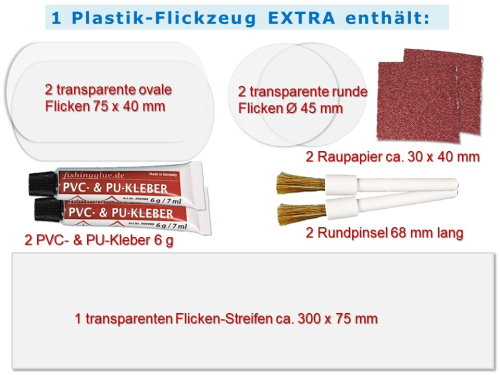 Plastik-Flickzeug EXTRA