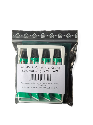 4er-Pack Vulkanisierlösung SVS-VULC 5g/ 7ml - AZN
