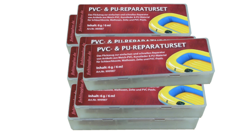 10er-Pack PVC-& PU-REPARATUR-SET