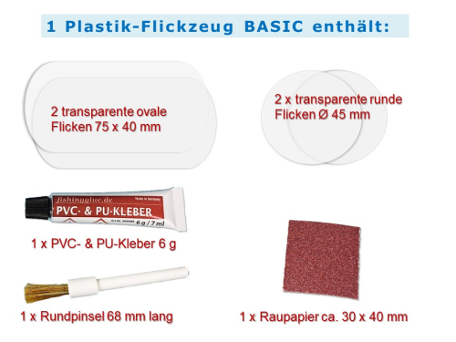 Plastik-Flickzeug BASIC